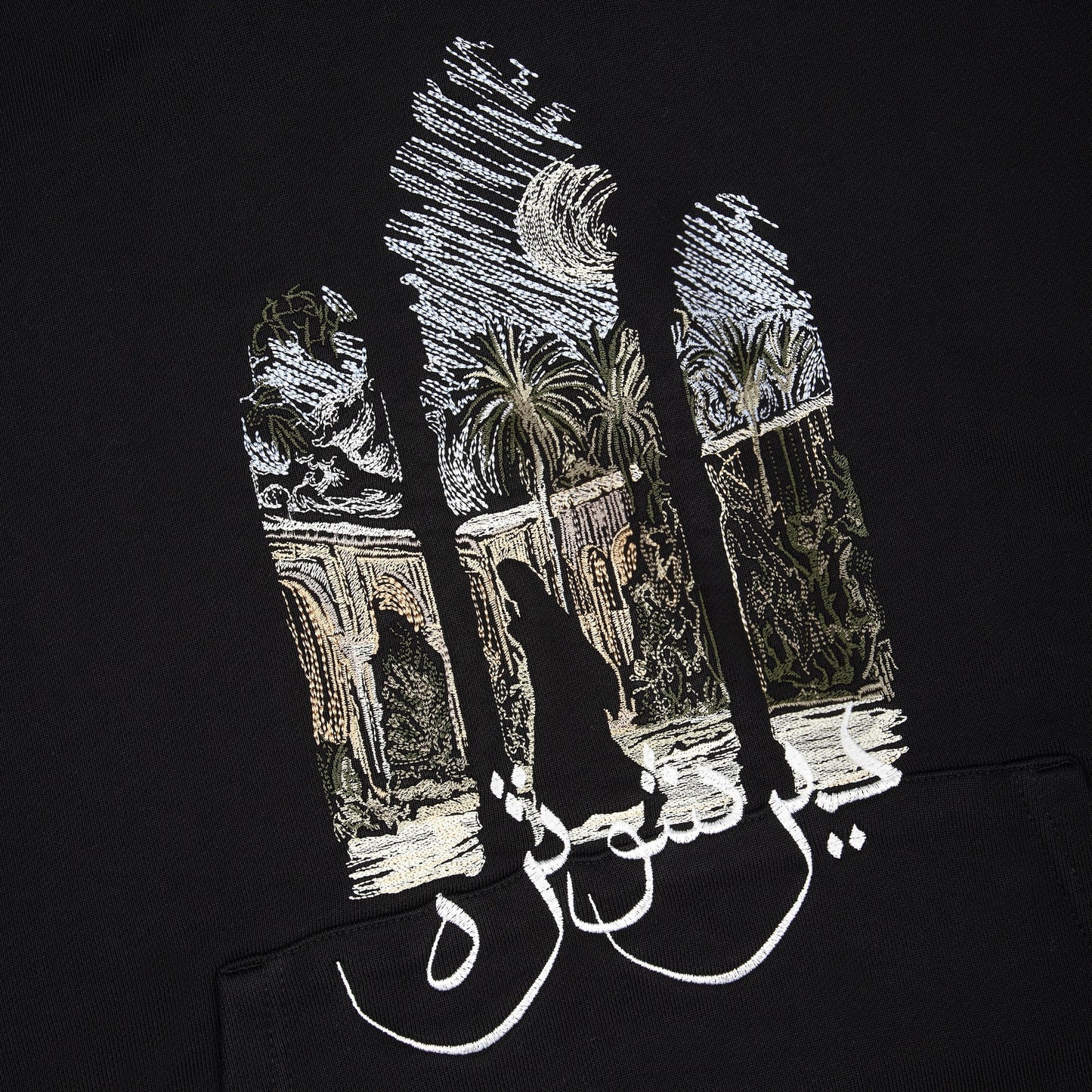 "aziza" Hoodie black