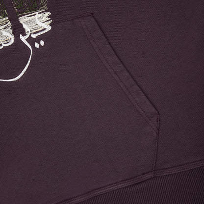 "aziza" Hoodie purple