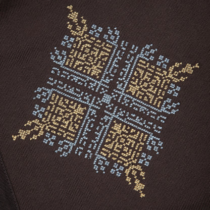 "aziza" Zip Up brown