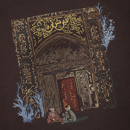 "aziza" Zip Up brown