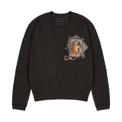 "aziza" longsleeve Knit anthracite