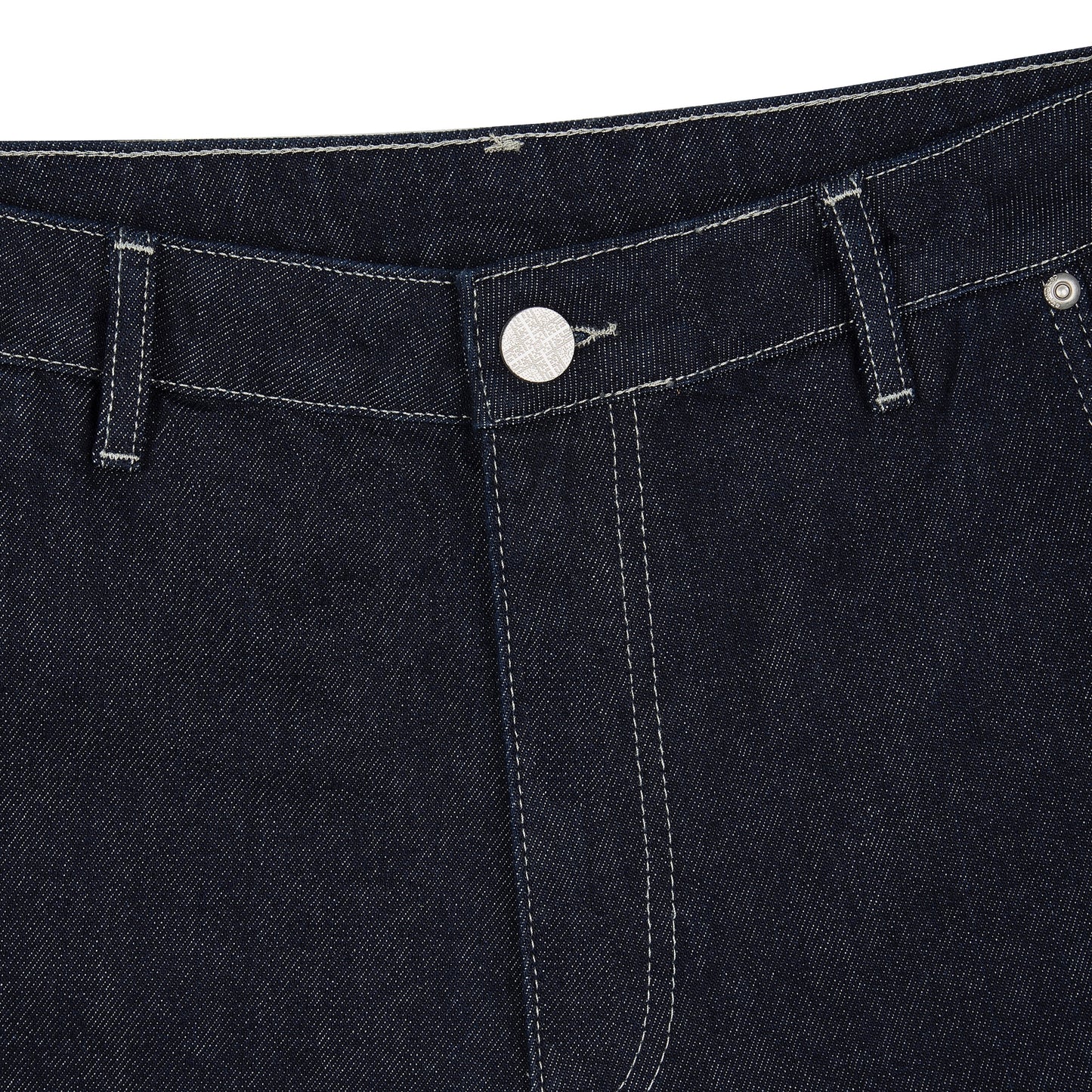 "aziza" indigo raw Denim