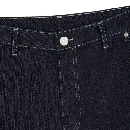 "aziza" indigo raw Denim