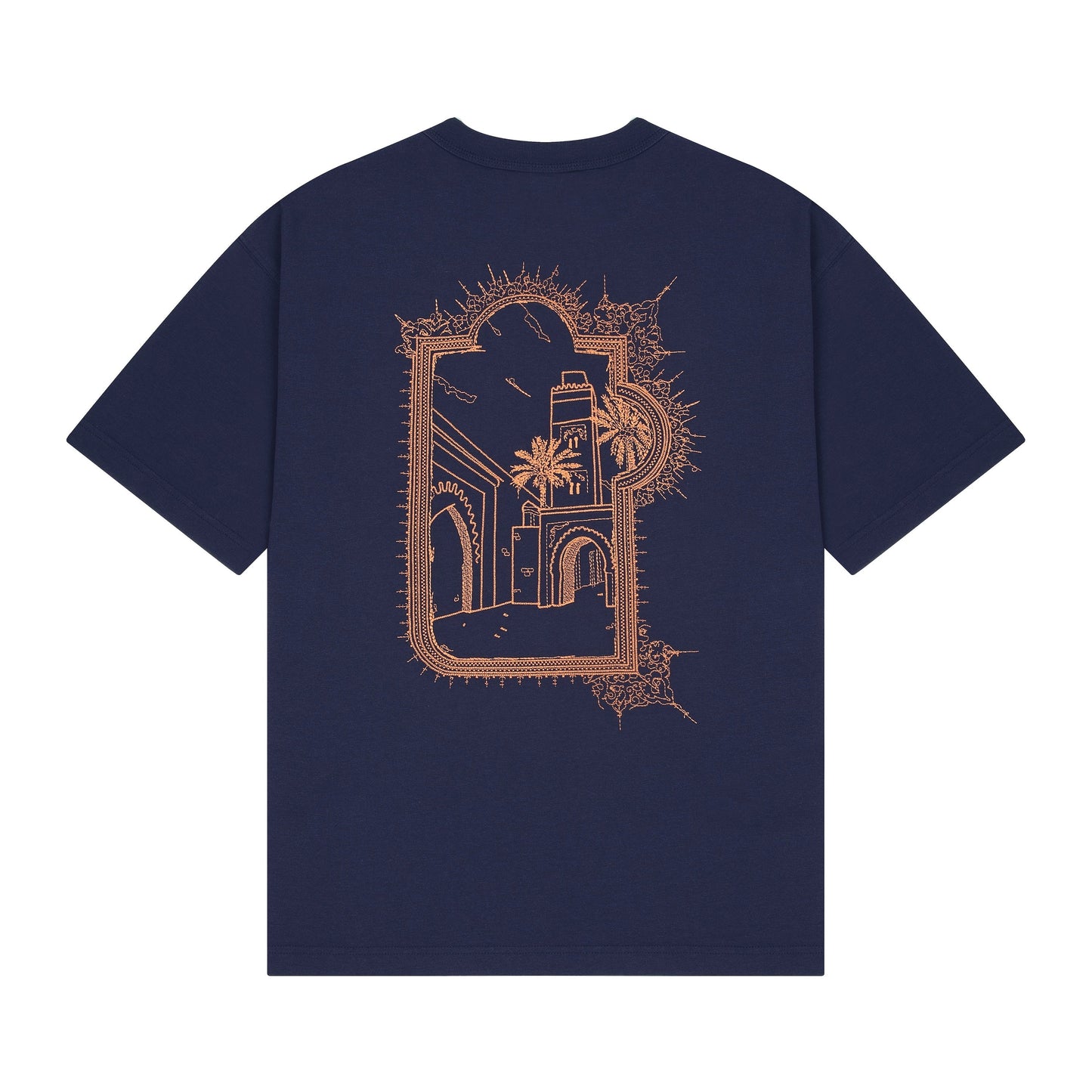 "aziza" T Shirt navy