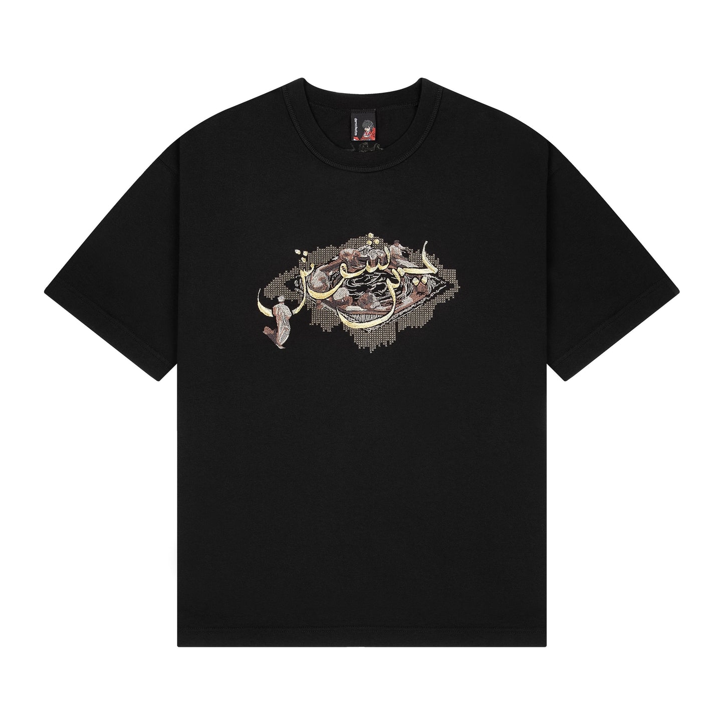 "aziza" T Shirt black 02