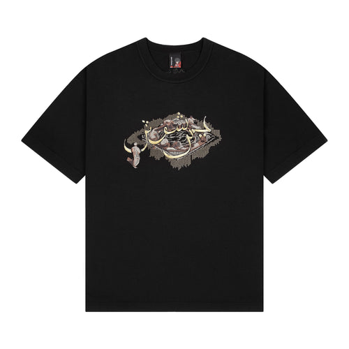 "aziza" T Shirt black 02