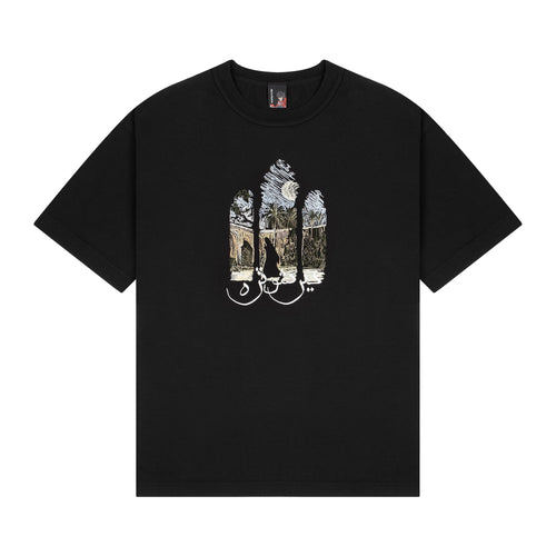 "aziza" T Shirt black 01