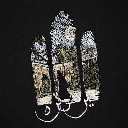 "aziza" T Shirt black 01