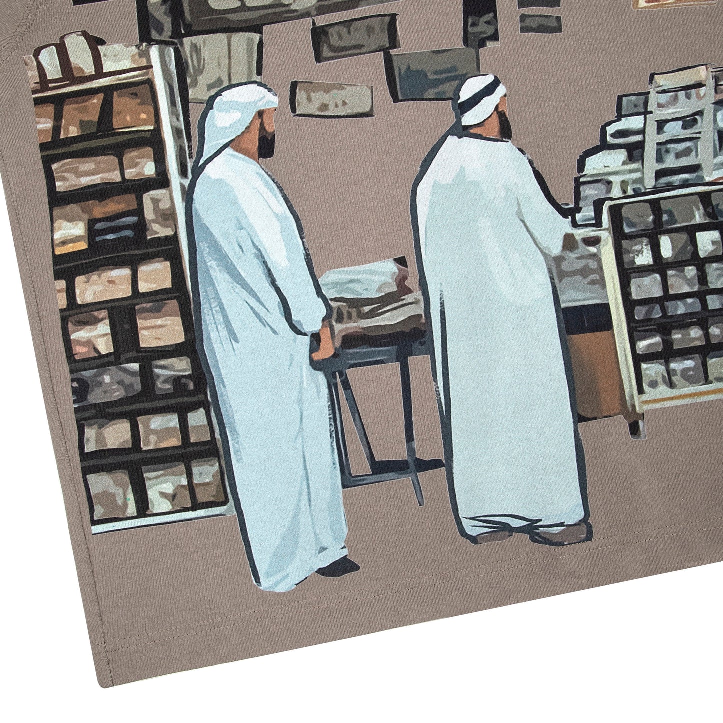 "yasmin v4" T Shirt taupe