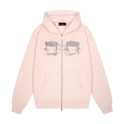 "koi" Zip Up pink