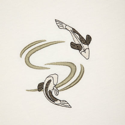 "koi" T Shirt off white