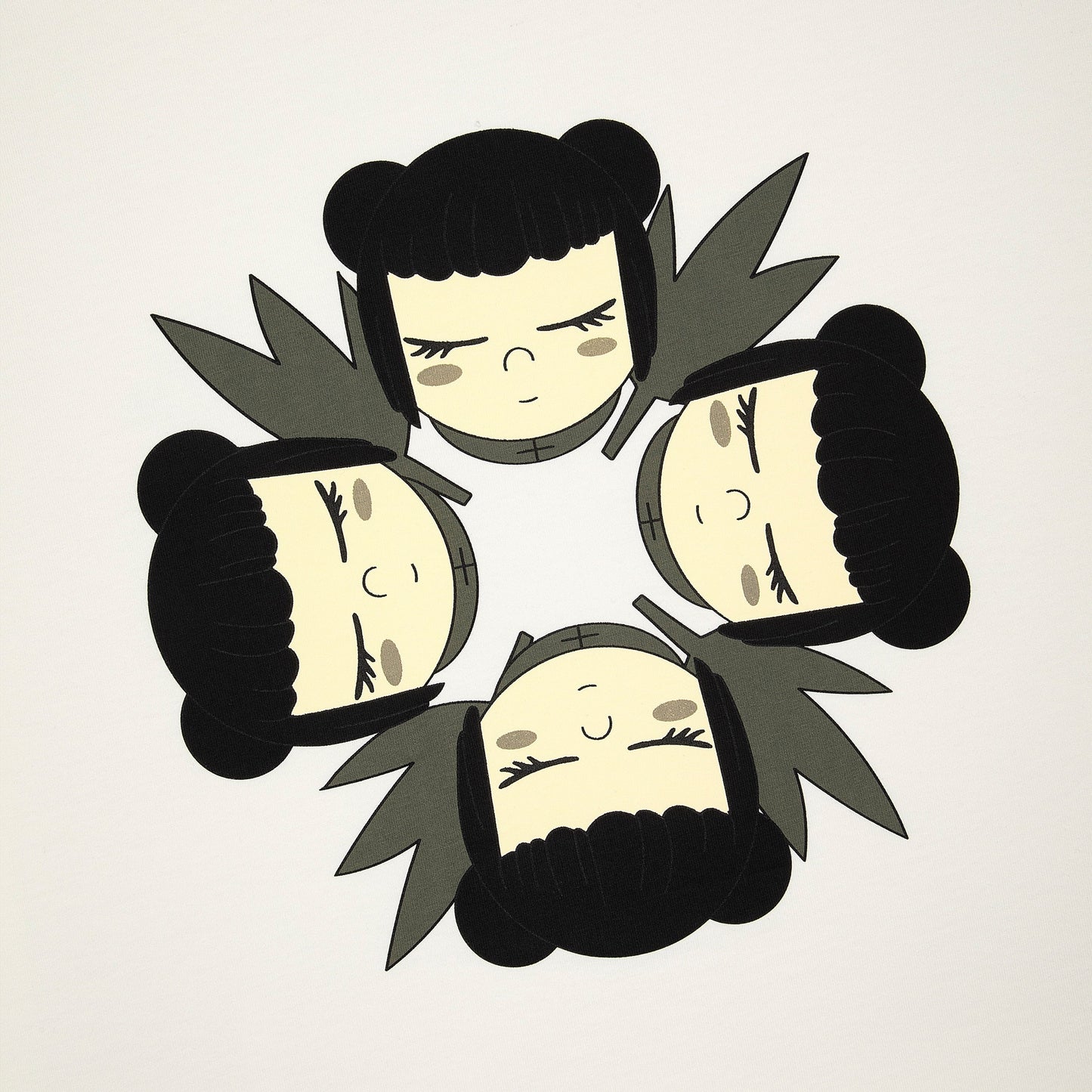 "koi" T Shirt off white