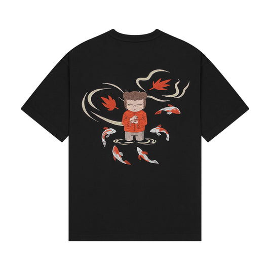 "koi" T Shirt black