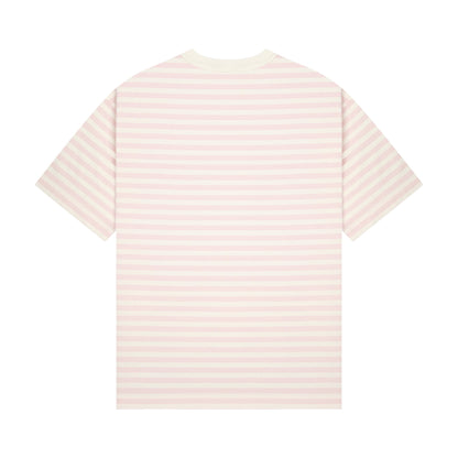 "koi" T Shirt pink striped