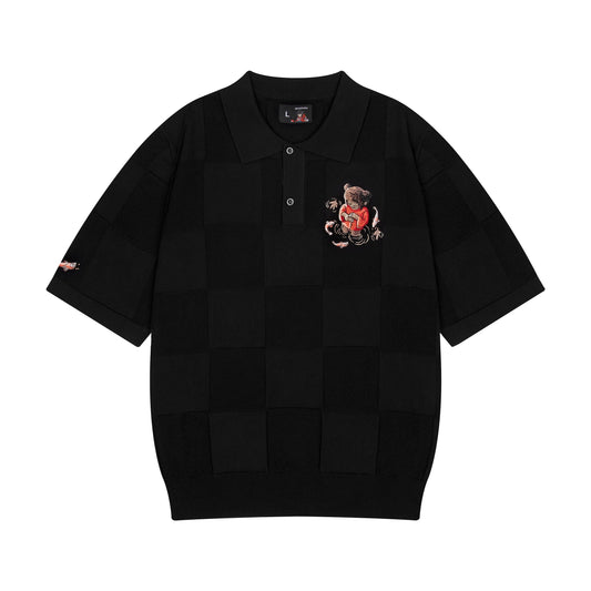 "koi" Polo Knit