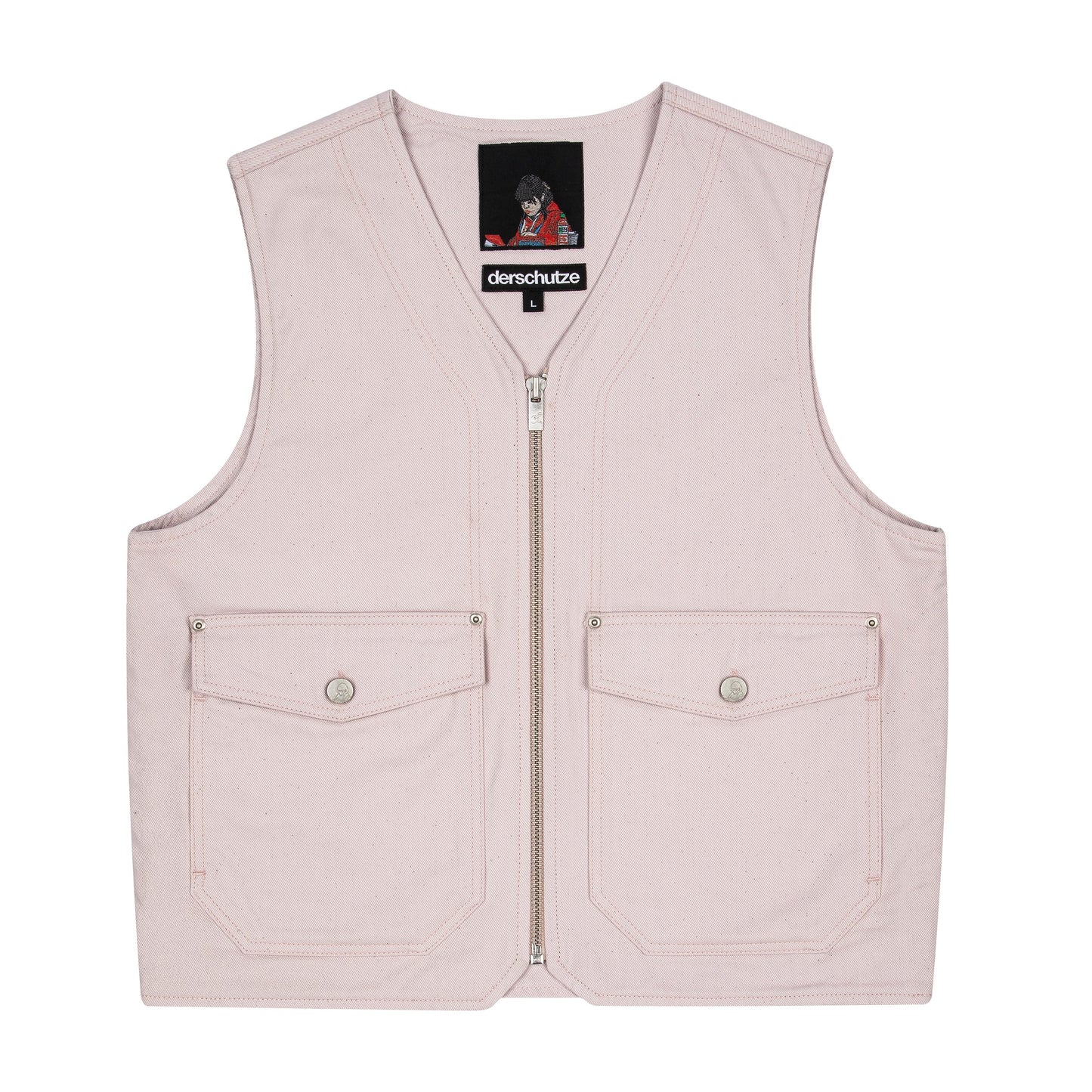 "blossom v3" denim Vest