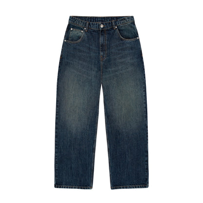 "yakuza" indigo washed Denim