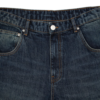 "yakuza" indigo washed Denim