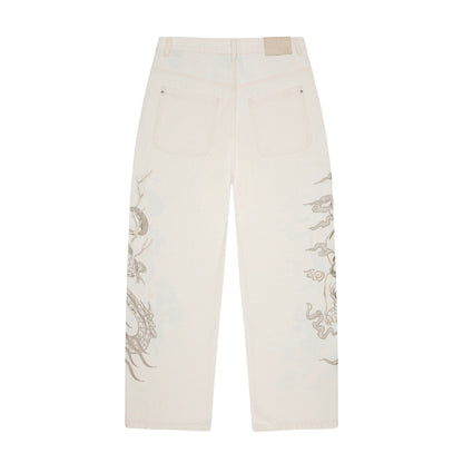"yakuza" Denim off white