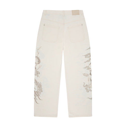 "yakuza" Denim off white