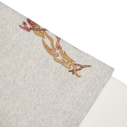 "yakuza" layered Longsleeve grey