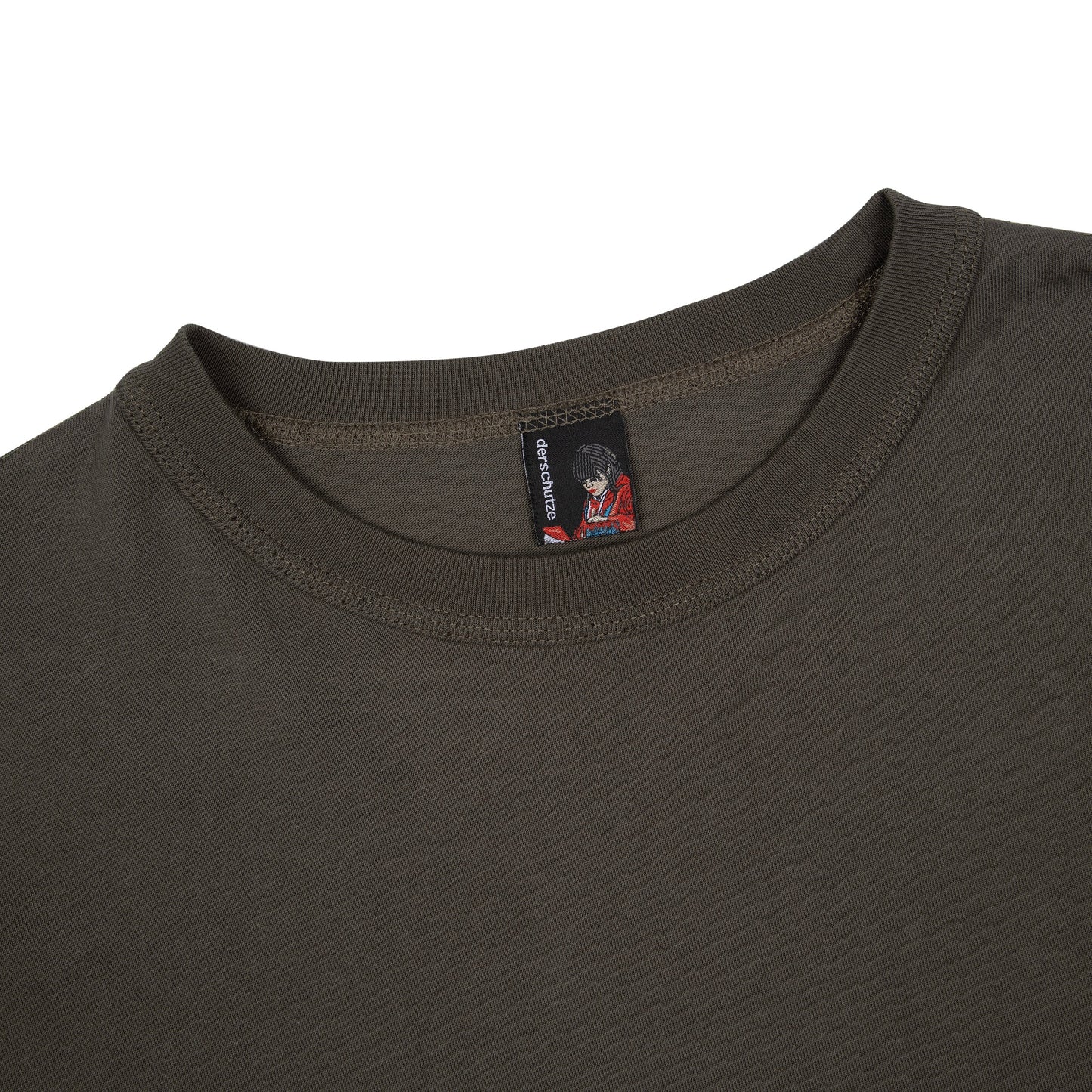 "yakuza" layered Longsleeve khaki