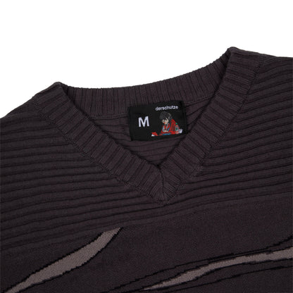 "yakuza" Layered knitted Jersey