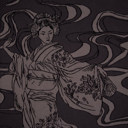 "yakuza" Layered knitted Jersey