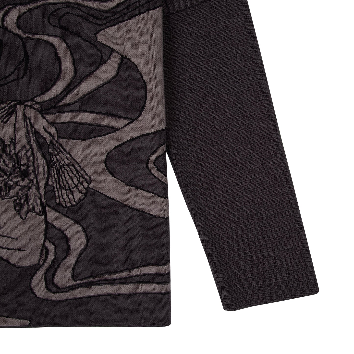 "yakuza" Layered knitted Jersey