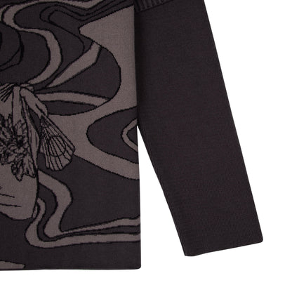 "yakuza" Layered knitted Jersey