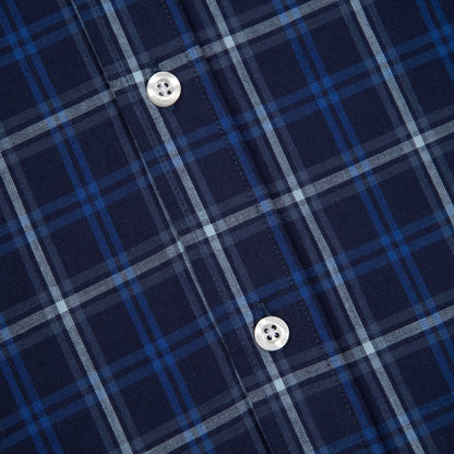 "yakuza" layered Shirt navy