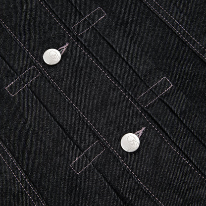 "yakuza" raw denim Jacket