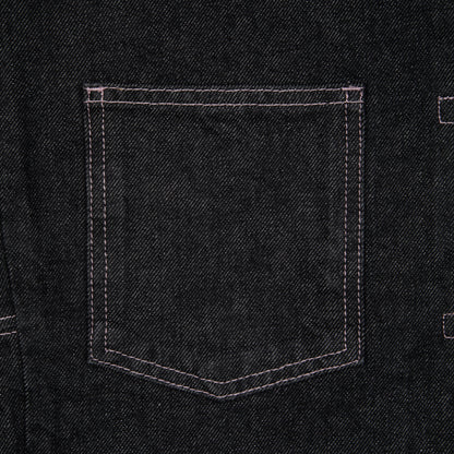 "yakuza" raw denim Jacket