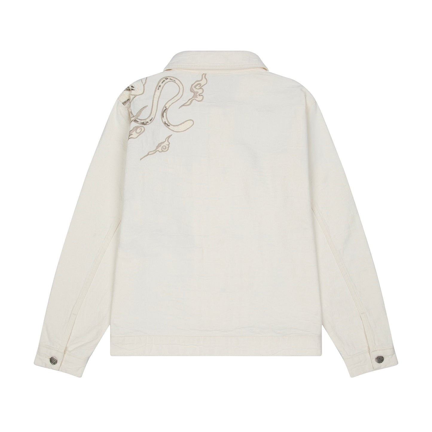 "yakuza" denim Jacket off white