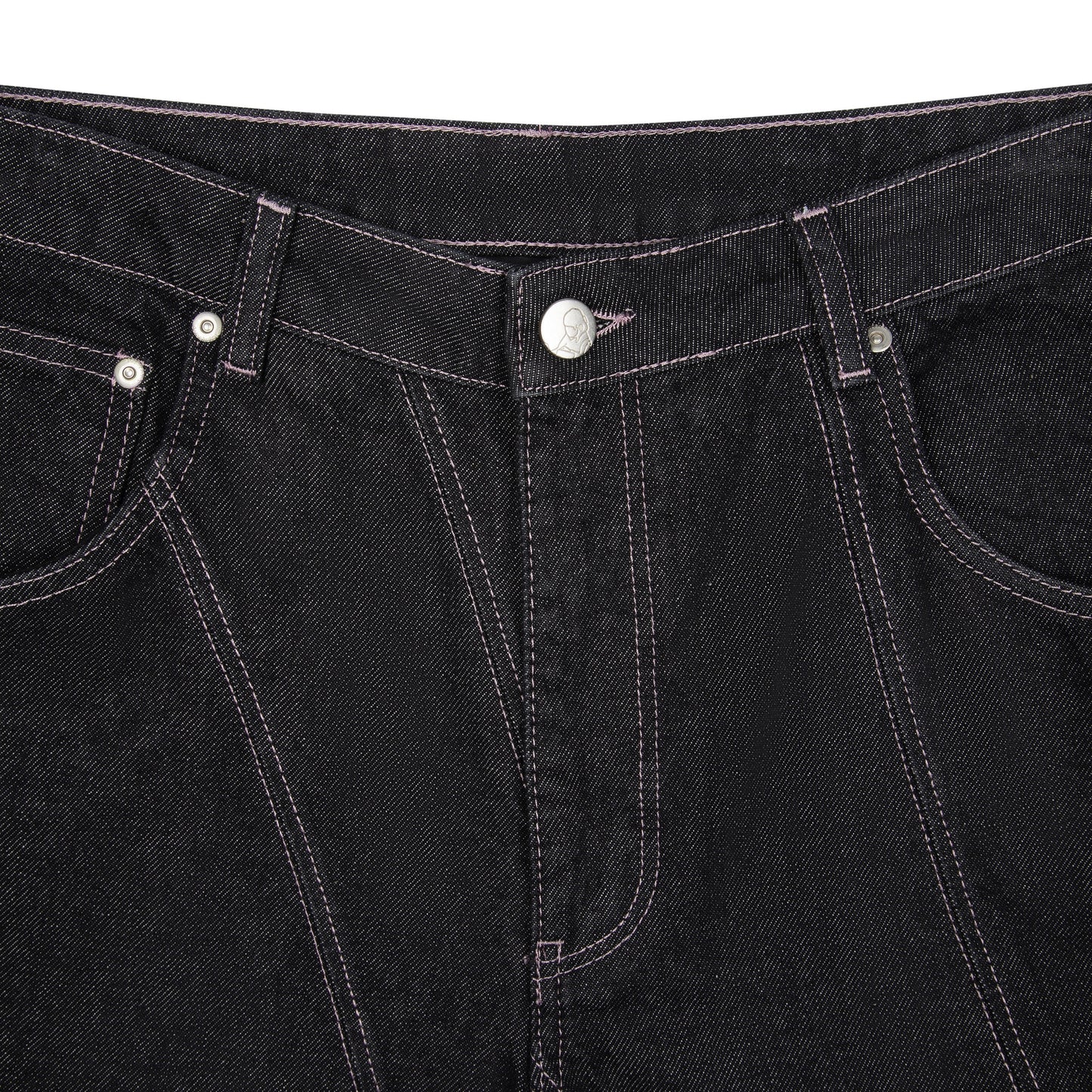 "yakuza" raw Denim black 03