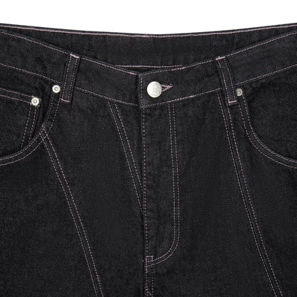 "yakuza" raw Denim black 03