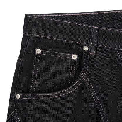 "yakuza" raw Denim black 03