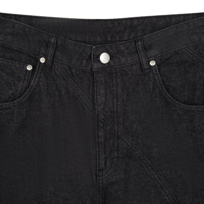 "yakuza" raw Denim black 02