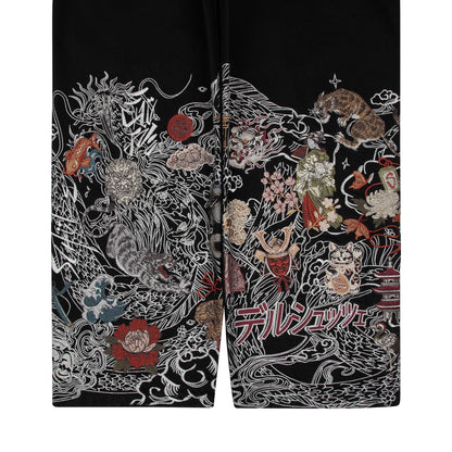 "yakuza" Denim black 02