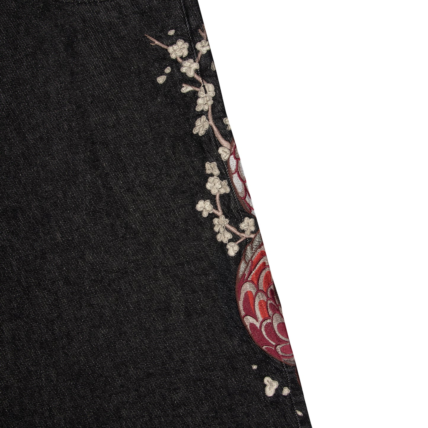 "yakuza" raw Denim black 01