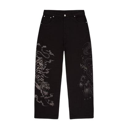 "yakuza" Denim black 01