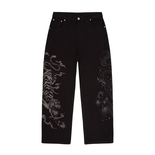 "yakuza" Denim black 01