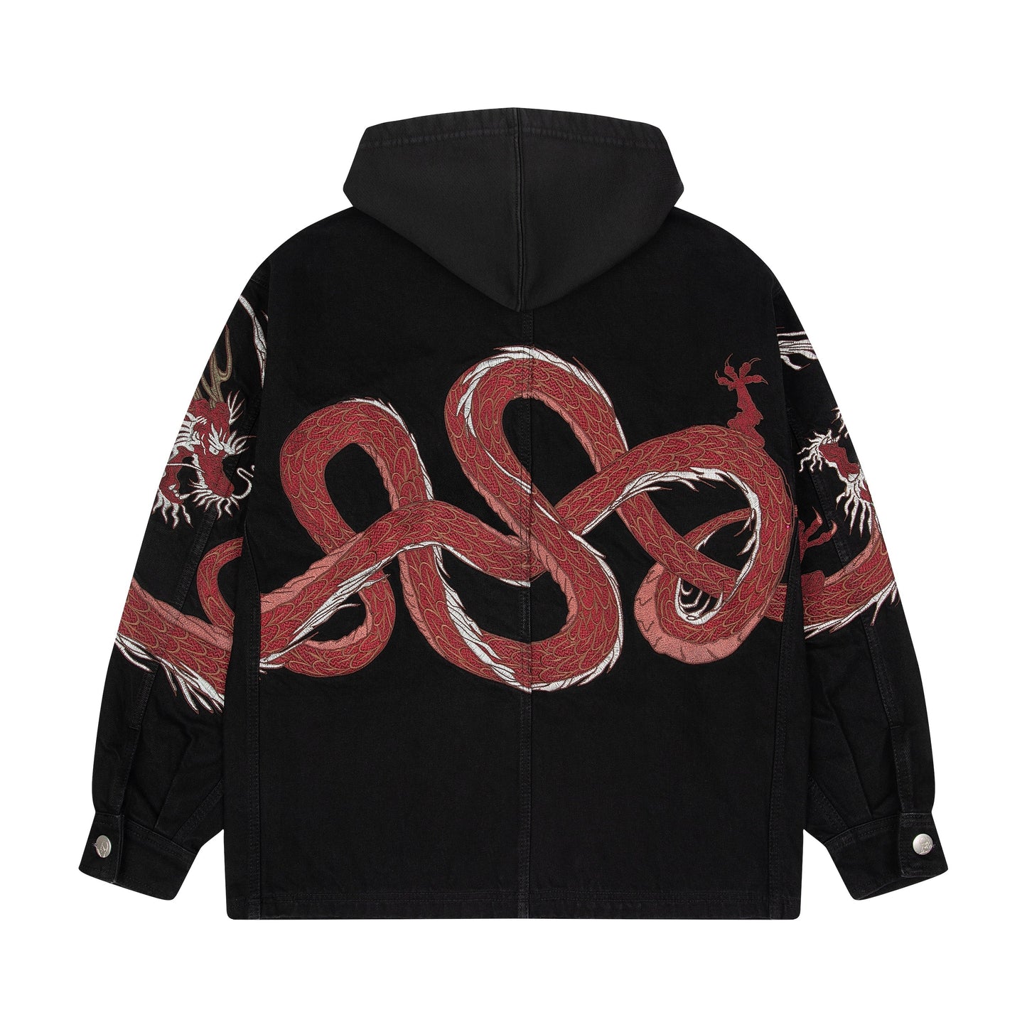 "yakuza" denim Jacket black