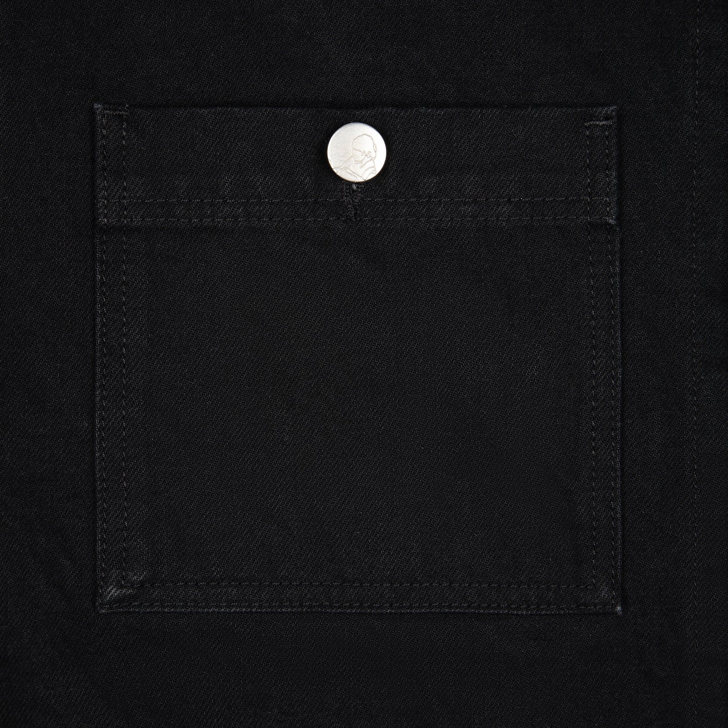 "yakuza" denim Jacket black