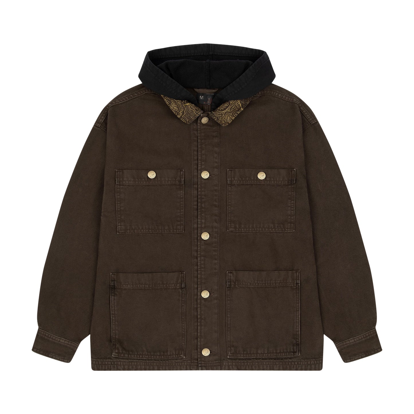 "yakuza" brown washed denim Jacket