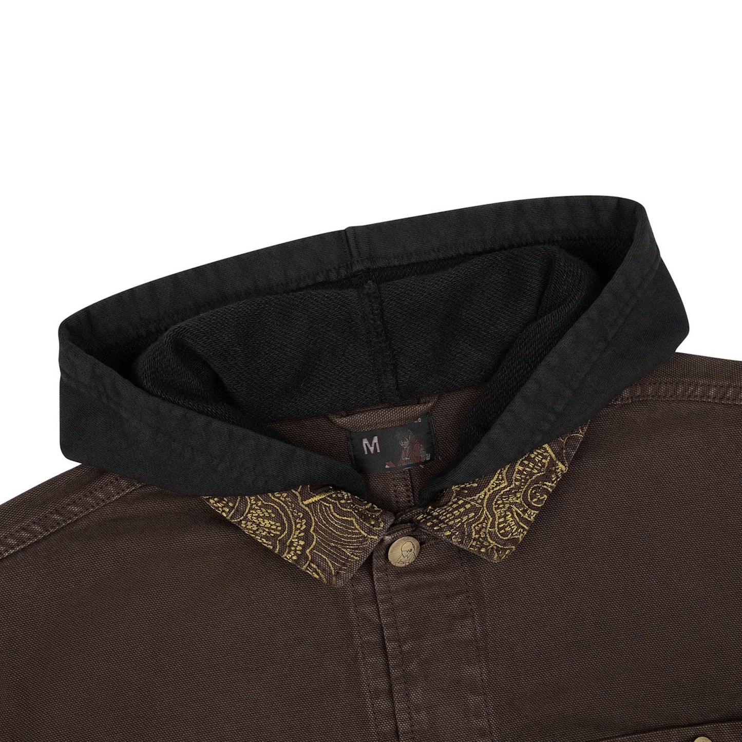 "yakuza" brown washed denim Jacket