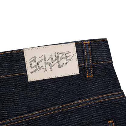 "yakuza" raw Denim blue