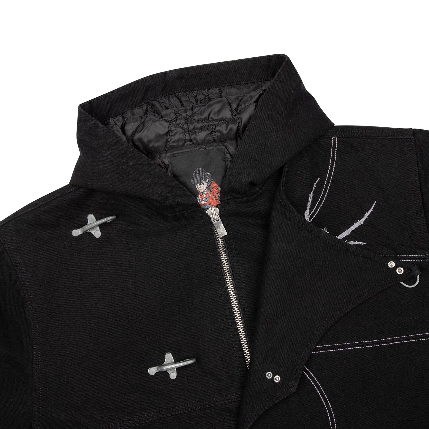 "spiderweb" workwear Jacket