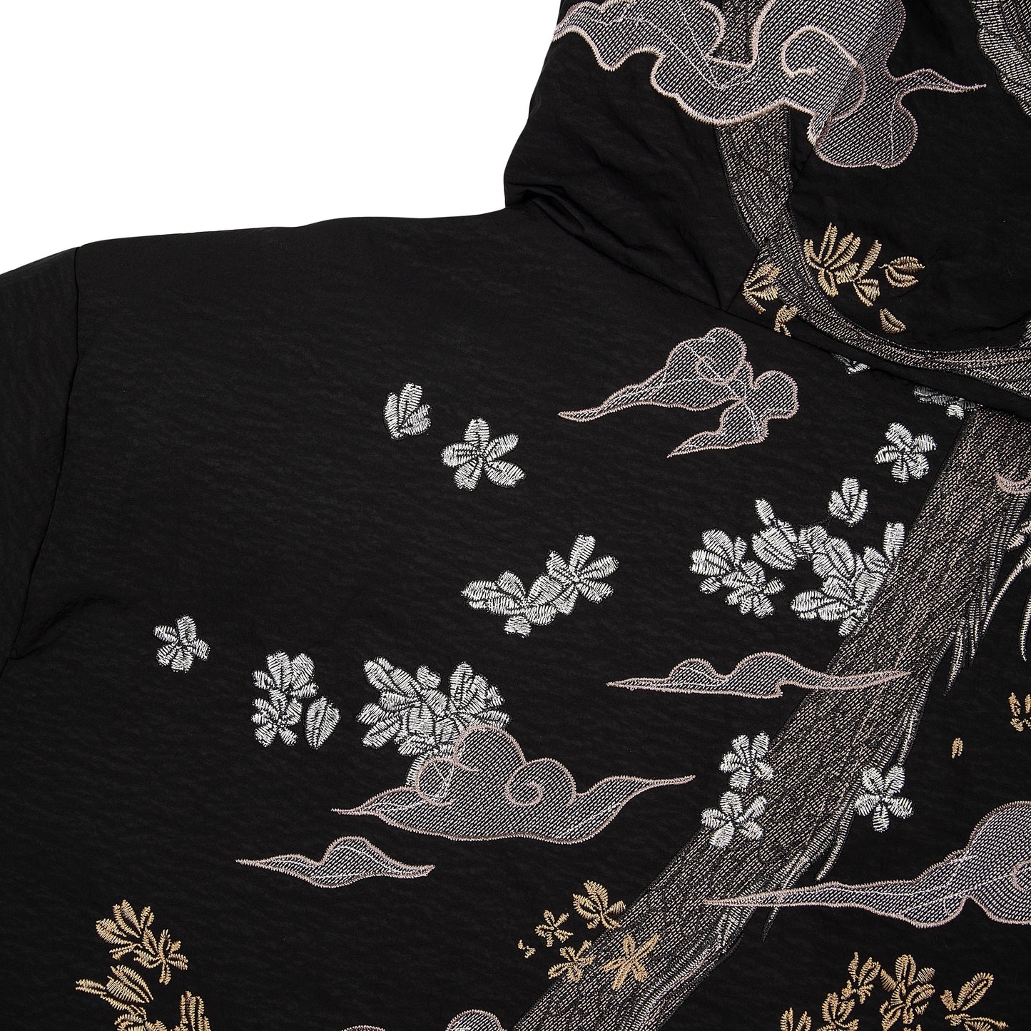 "yakuza" down Puffer jacket black