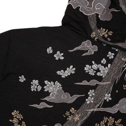 "yakuza" down Puffer jacket black